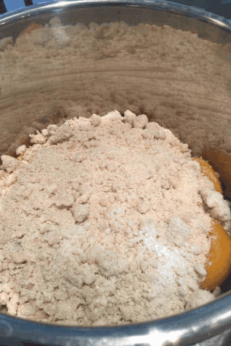 Longhorn Steakhouse Grilled Peach Cobbler Recipe in the Instant Pot.