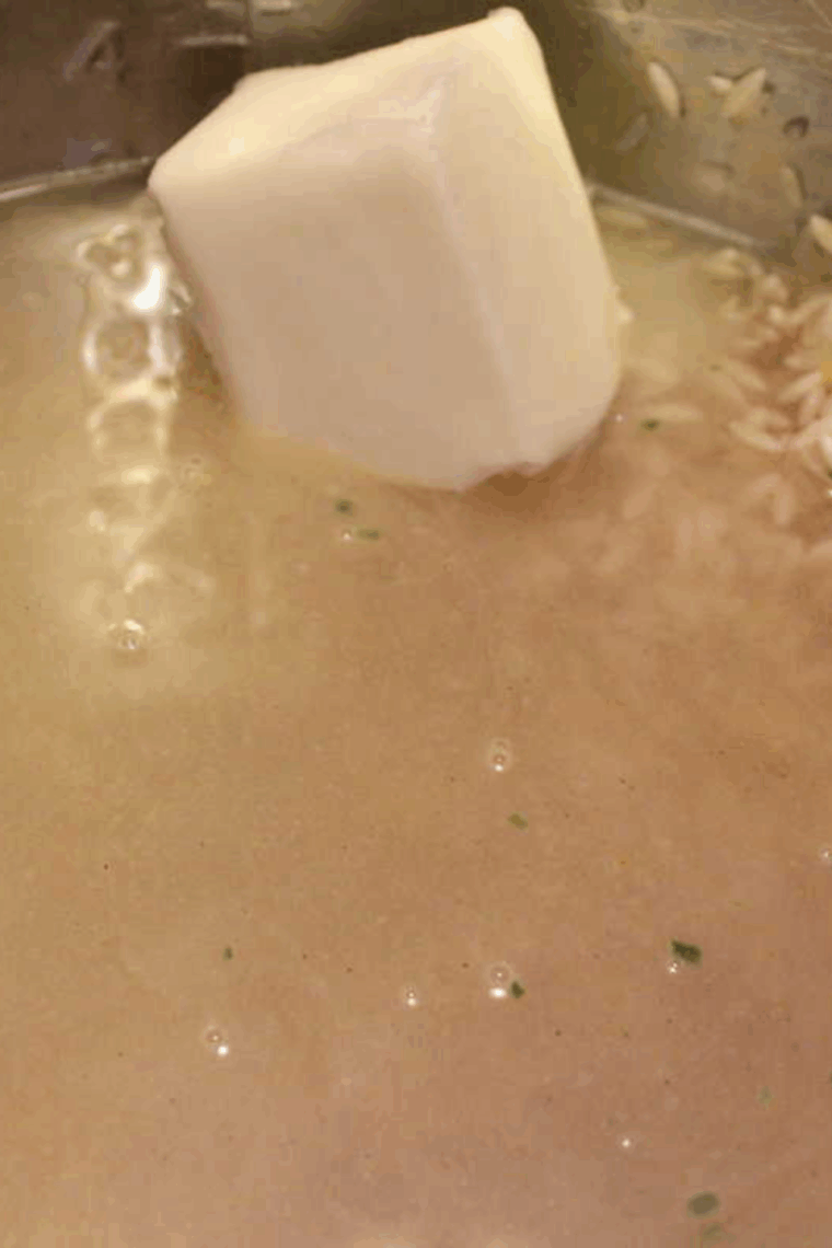 Instant Pot cooking Rice-A-Roni under high pressure