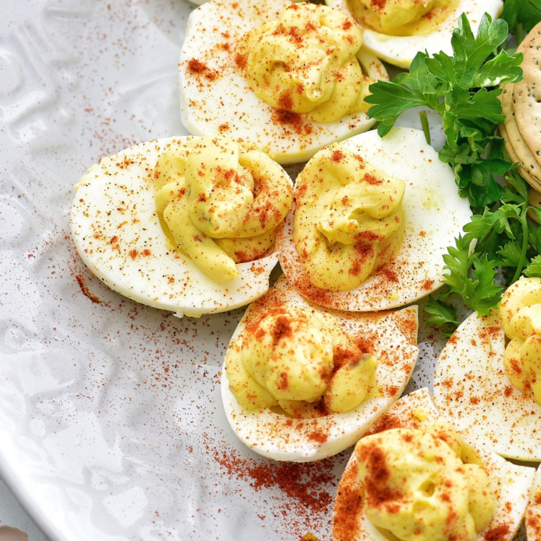 Air Fryer Southern Deviled Eggs
