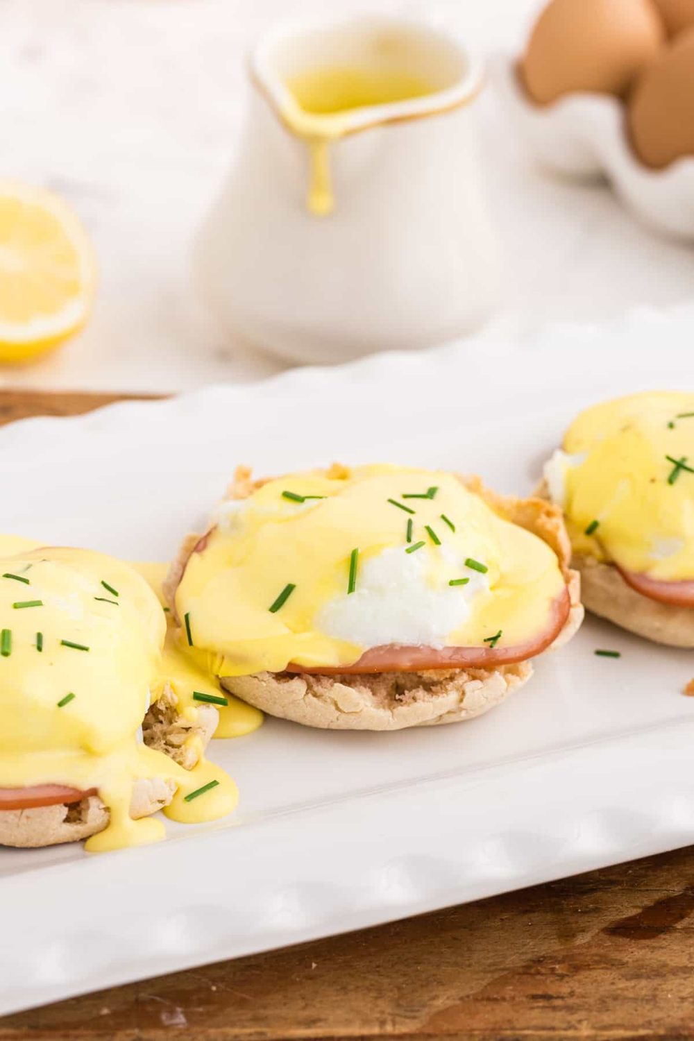 Easy Air Fryer Eggs Benedict