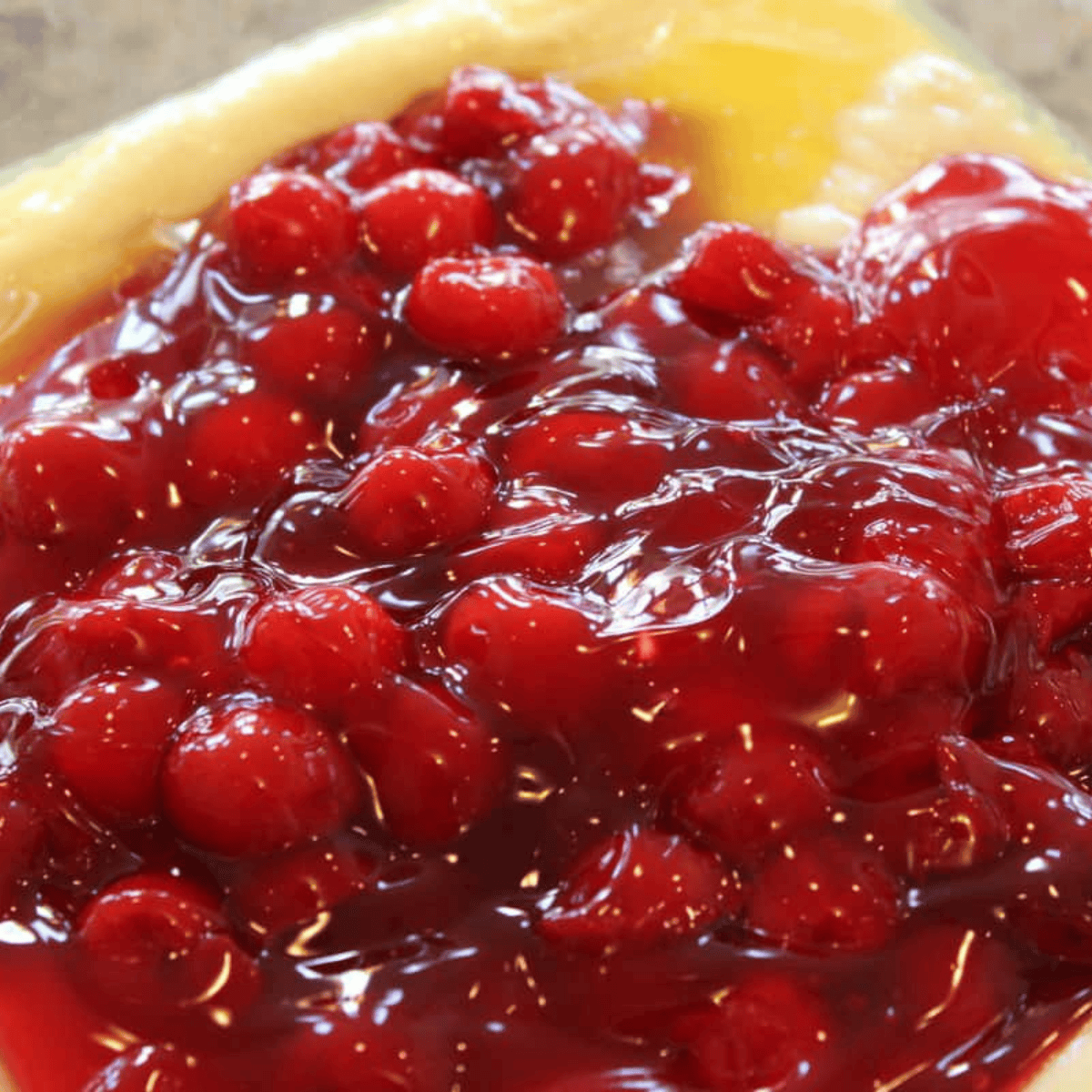 Easy Air Fryer Cherry Cobbler