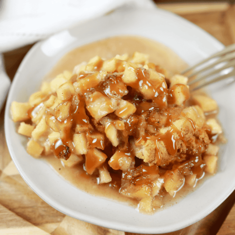 Air Fryer Apple Cobbler
