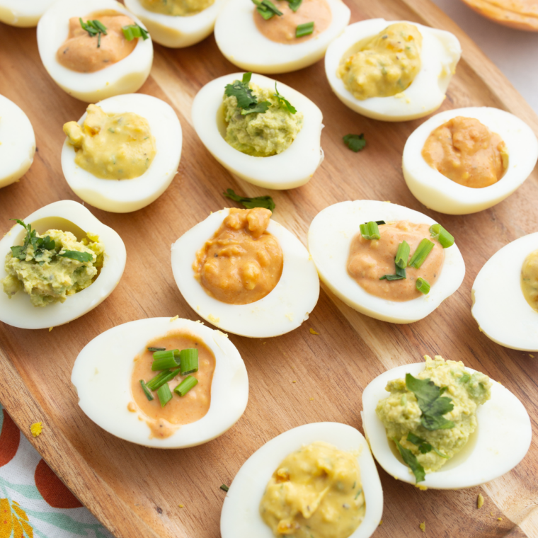 Air Fryer Deviled Eggs