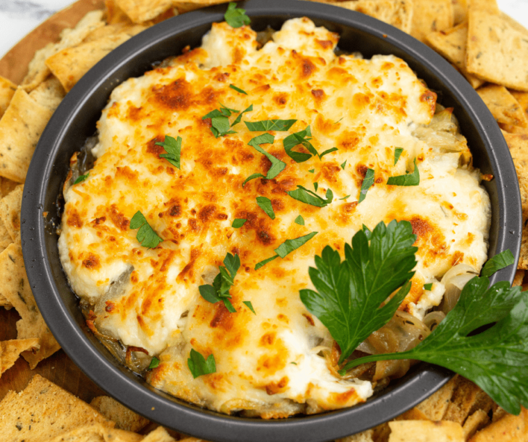 Air Fryer French Onion Dip