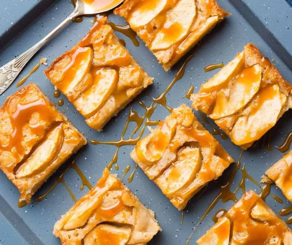 Air Fryer Caramel Brownies