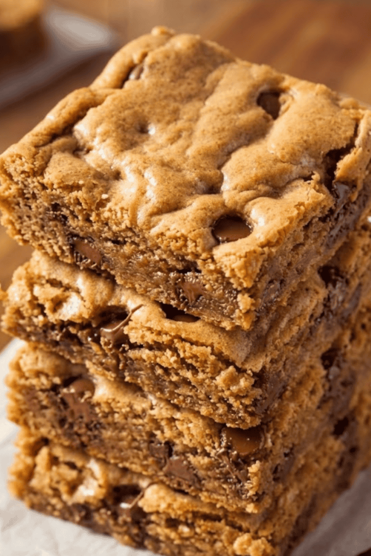 Easy Air Fryer Chocolate Chip Cookie Bars