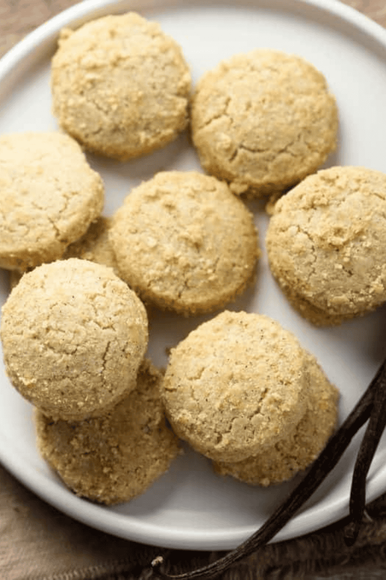 Scrumptious Air Fryer French Vanilla Cake Mix Cookies