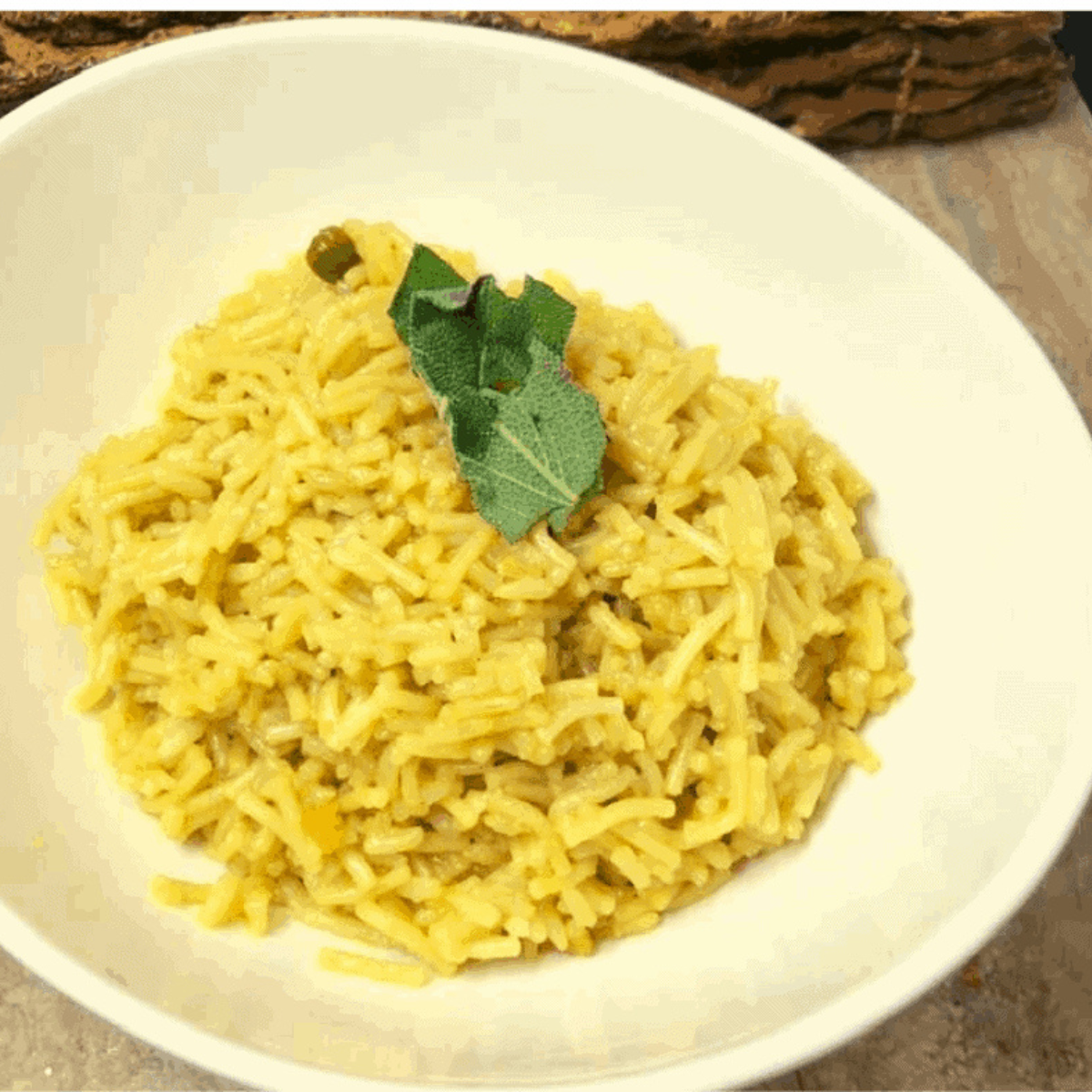 Fluffy, cooked Knorr rice being stirred and served from the Instant Pot
