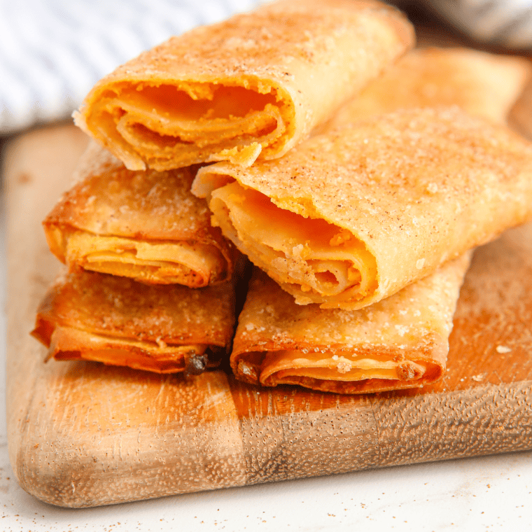 Pumpkin Pie Egg Rolls