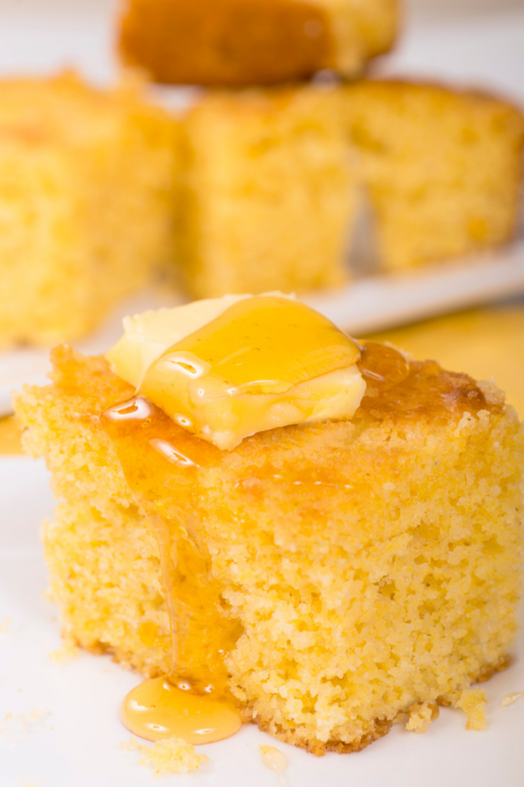 Air Fryer Creamed Corn Cornbread