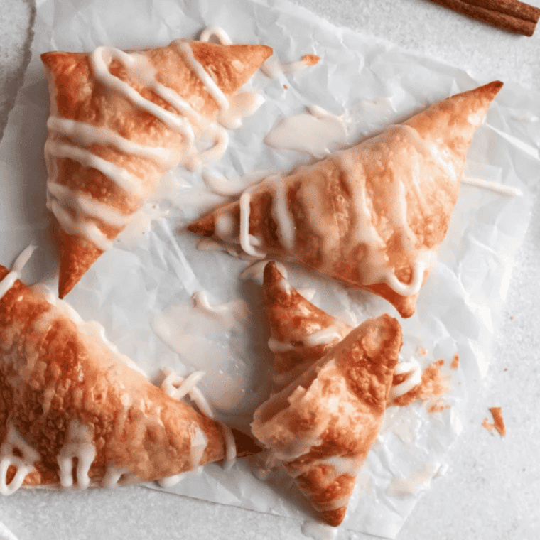 Air Fryer Copycat McDonald’s Apple Pie with crispy golden crust and warm apple filling