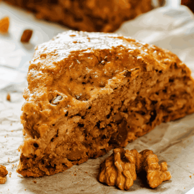 Air Fryer Pumpkin Raisin Scones