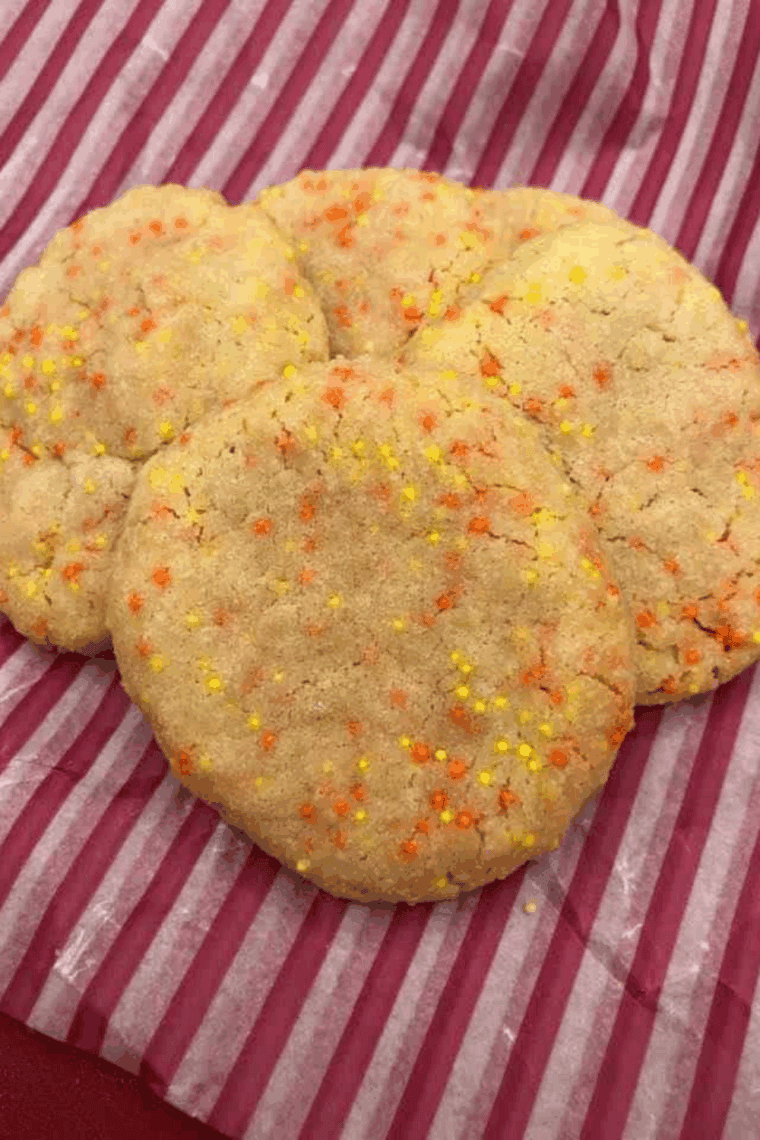 Air fryer Italian butter cookies baked until lightly golden and perfectly tender