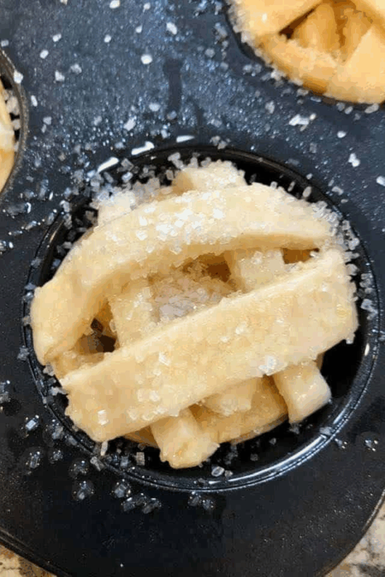 Easy Air Fryer Mini Muffin Tin Apple Pies