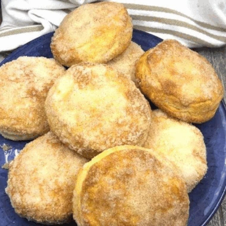 Golden, crispy Air Fryer Chinese donuts served on a plate, ready to eat.
