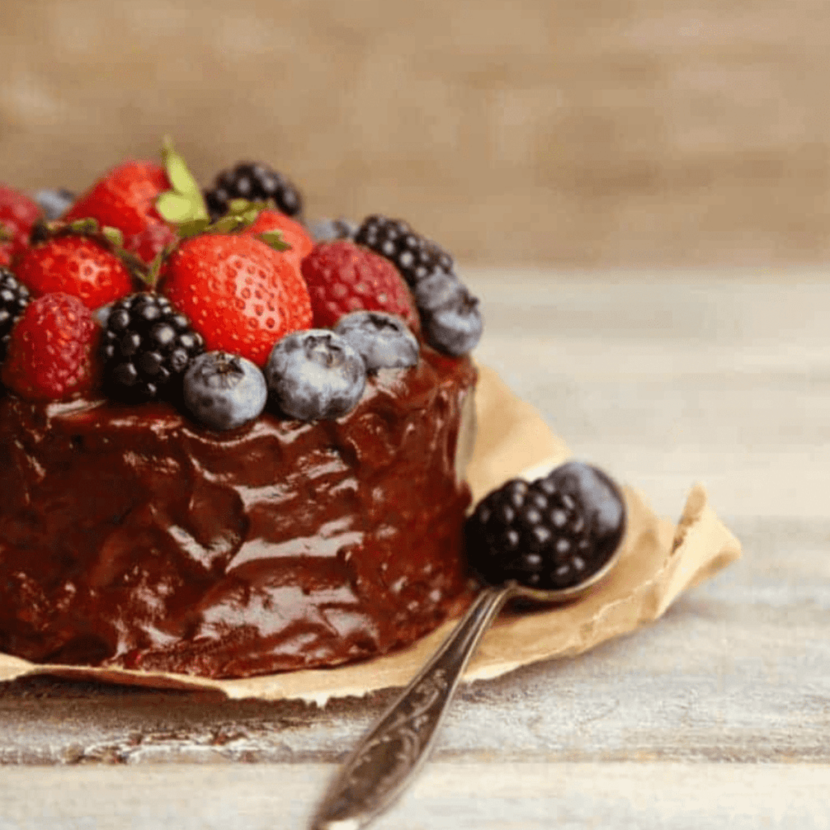 Air Fryer One Bowl Chocolate Cake