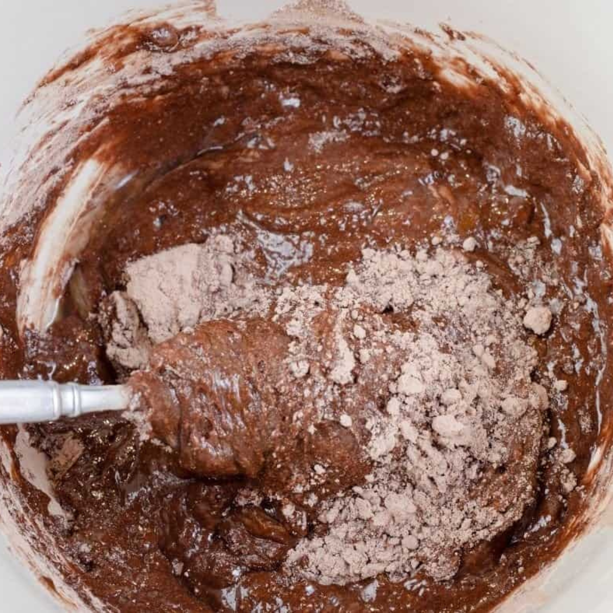 Add all of the ingredients into a large mixing bowl.