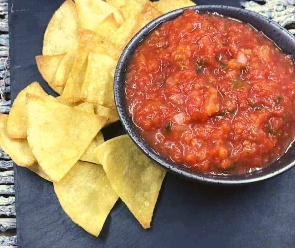 Air Fryer Gluten Free Tortilla Chips