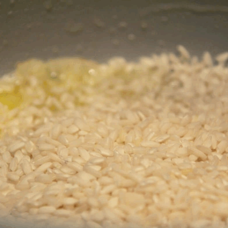 Toast the rice in the Ninja Pressure Cooker.