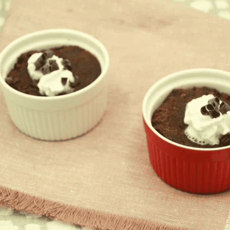 Air Fryer Deep Dish Brownies