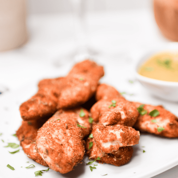 Air Fryer Naked Chicken Tenders Fork To Spoon