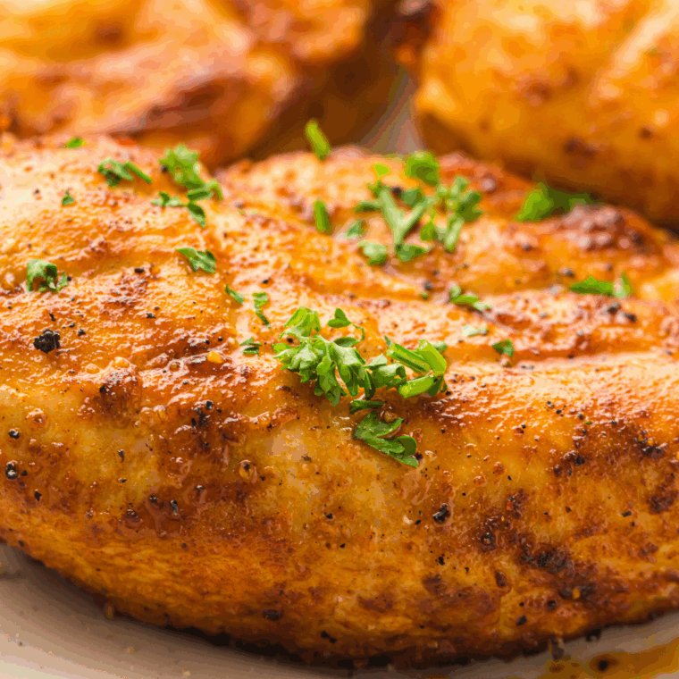 Easy Air Fryer Lemon Garlic Chicken Breast