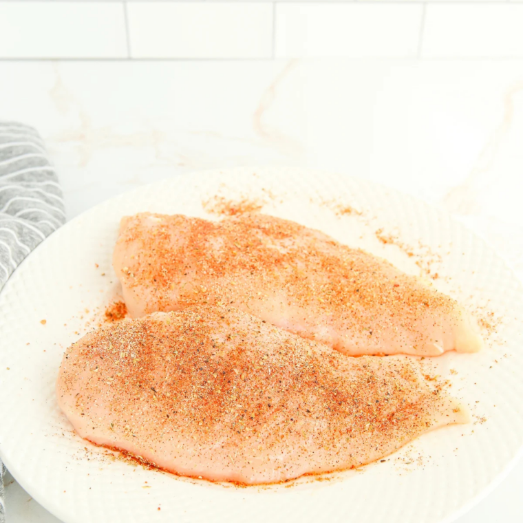 Ingredients needed for Blackstone BBQ Chicken Burgers (Juicy, Smoky & Ready in 20 Minutes) on kitchen table.