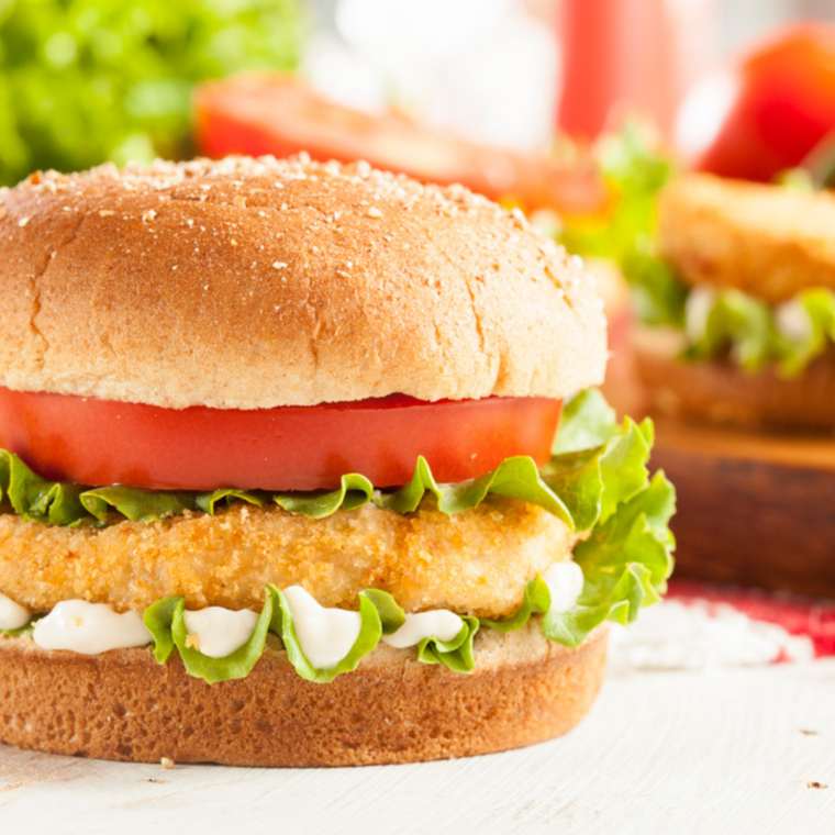 crispy air fryer frozen chicken patties golden brown sandwich style