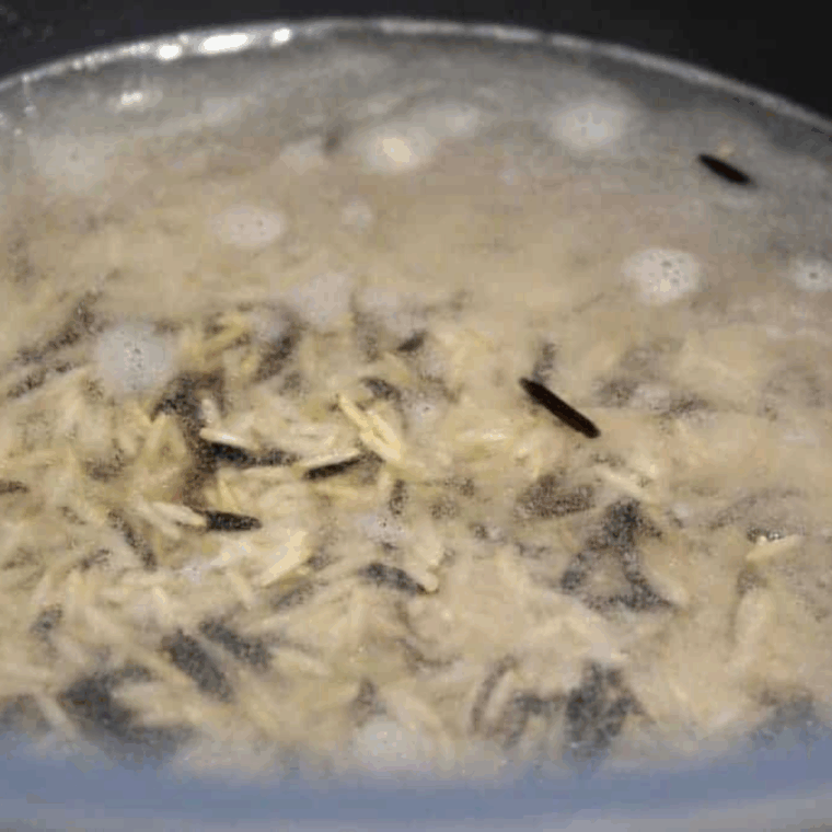 Sautéing wild rice in Instant Pot to enhance nutty flavor