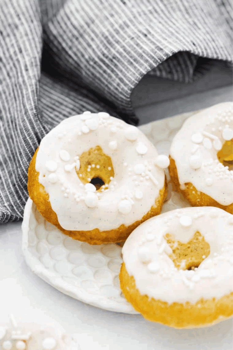 Golden-brown Dunkin’ Donuts Old Fashioned Donuts with soft, fluffy interior and crisp edges.