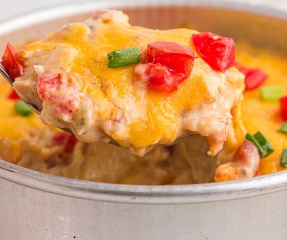 Air Fryer King Ranch Chicken Casserole