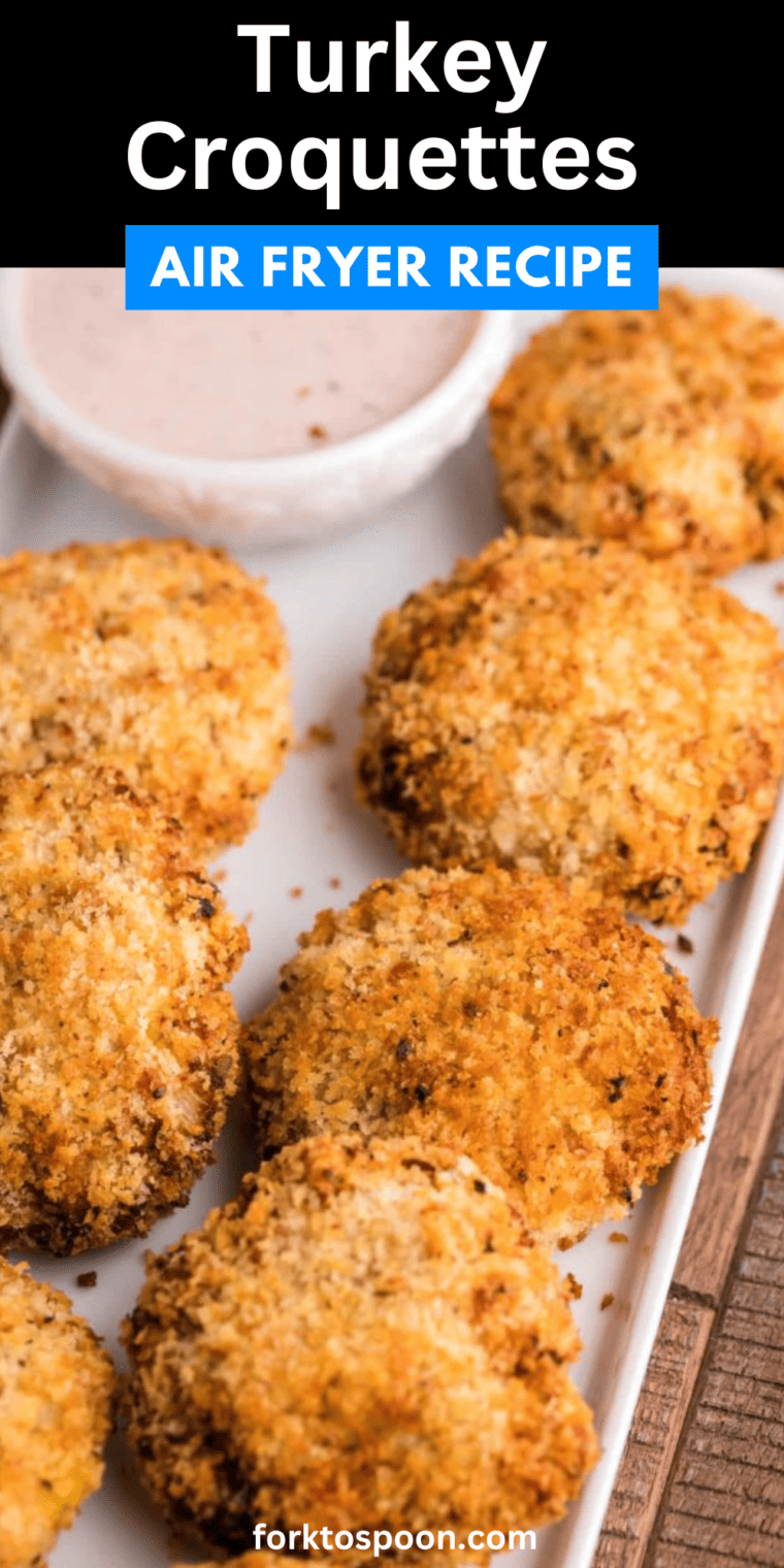 Air Fryer Turkey Croquettes