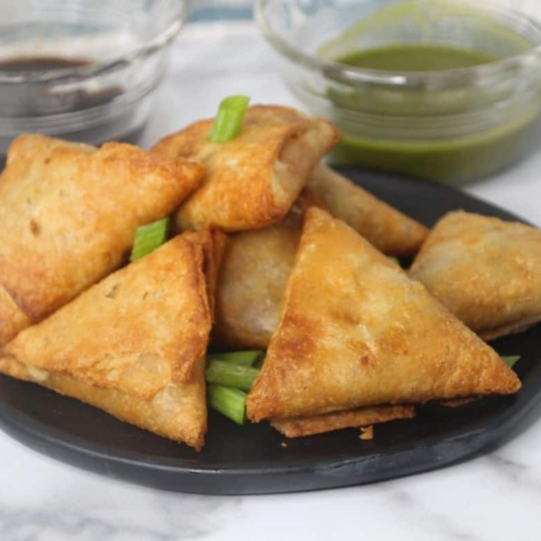 Air Fryer Frozen Samosa
