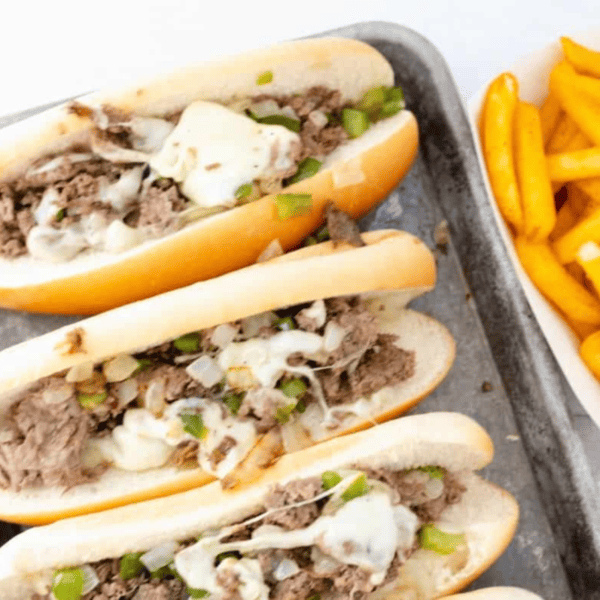 Air Fryer Philly Cheesesteaks Fork To Spoon