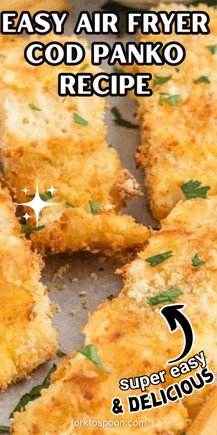Easy Air Fryer Cod Panko Recipe