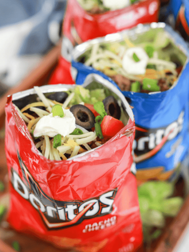 Air Fryer Walking Tacos