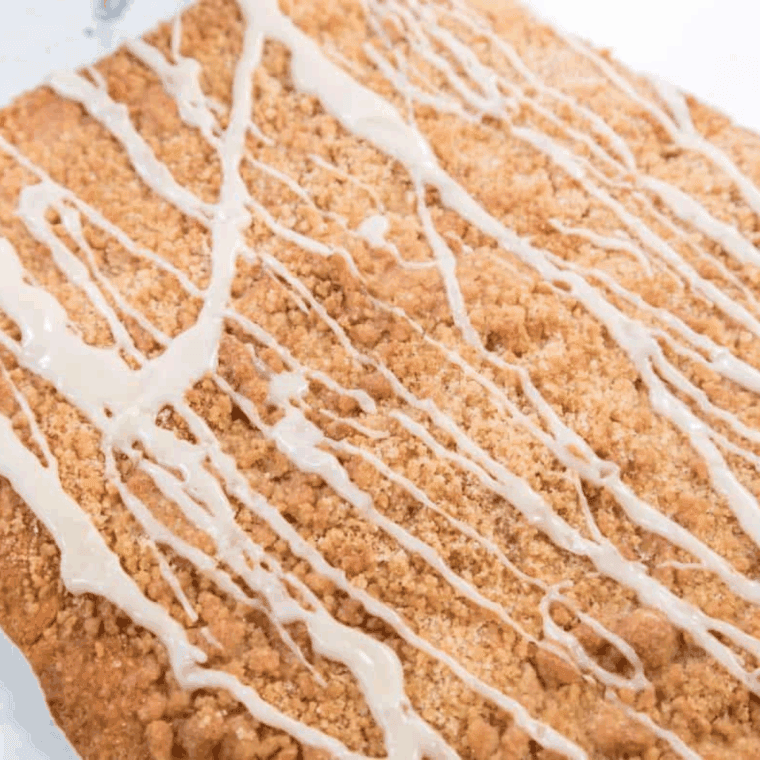 Easy Air Fryer Cinnamon Sugar Pizza with golden crust and cinnamon-sugar topping