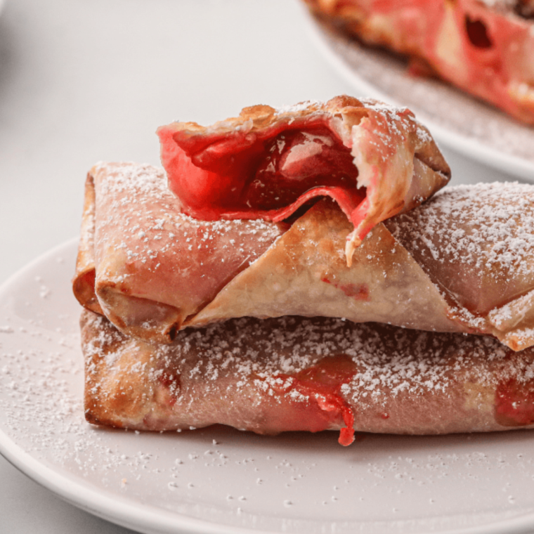 Air Fryer Cheesecake Egg Rolls