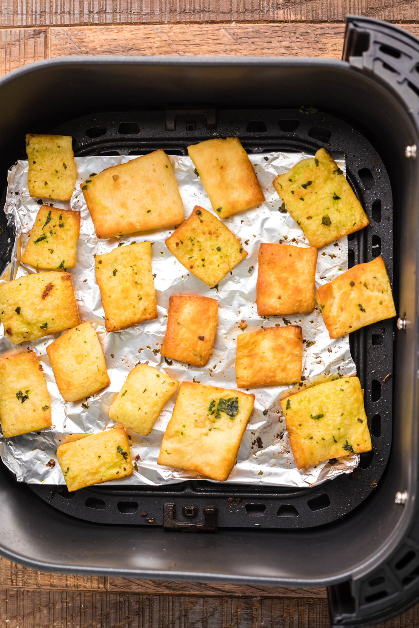 Air Fryer Pizza Dough Nuggets Fork To Spoon