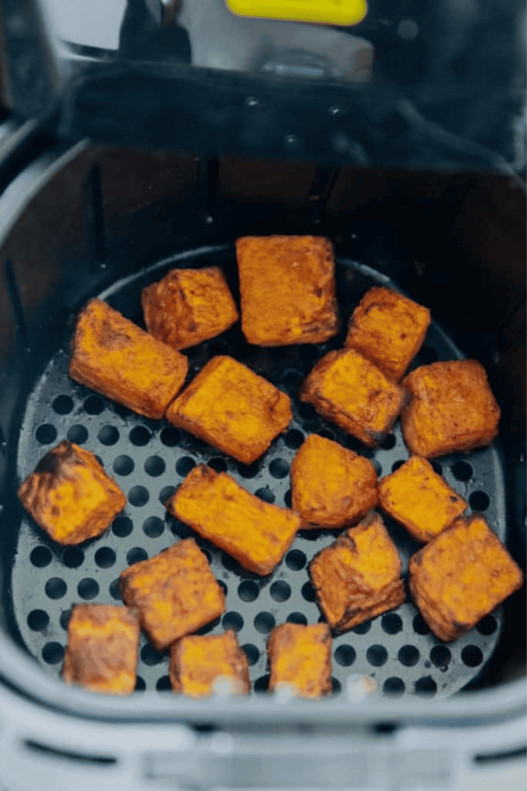 CAVA roasted white sweet potatoes with crispy golden edges and soft centers served as a flavorful easy side dish