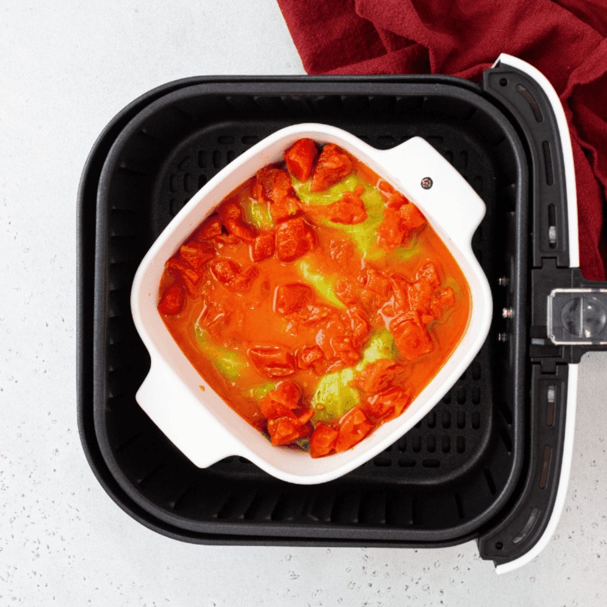 Air Fryer Stuffed Cabbage Rolls with seasoned beef and rice, golden and ready to serve.