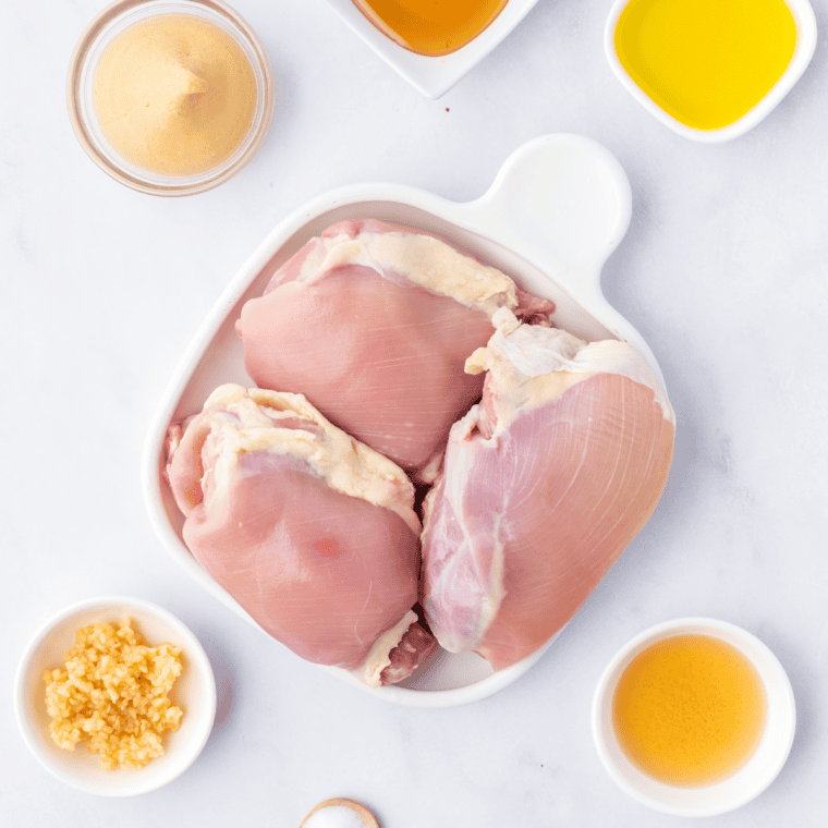 Ingredients needed for Air Fryer Peri Peri Chicken (Nando’s Copycat That’s Actually Better on kitchen table.