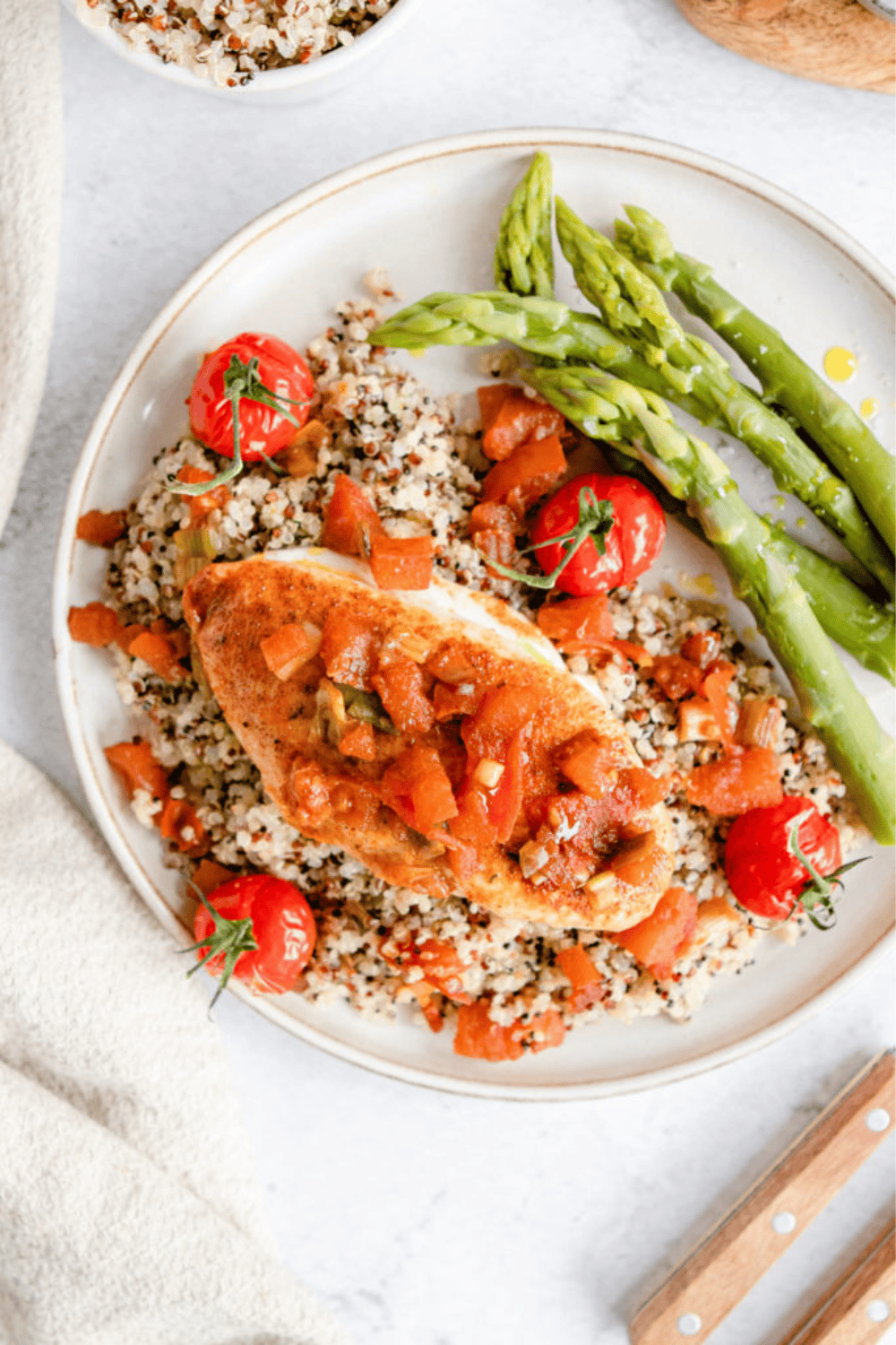 Easy Air Fryer Tuscan Chicken Recipe