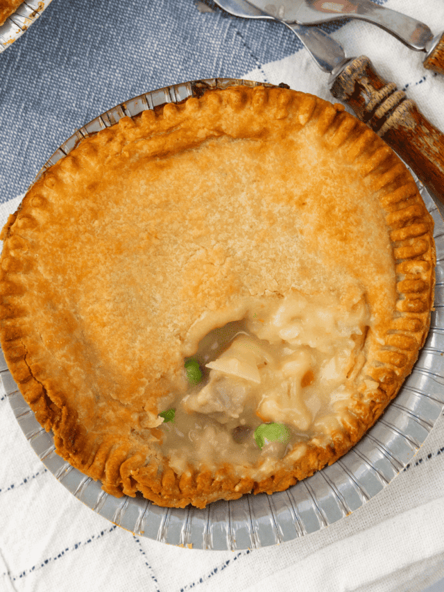Banquet turkey pot pie air fryer