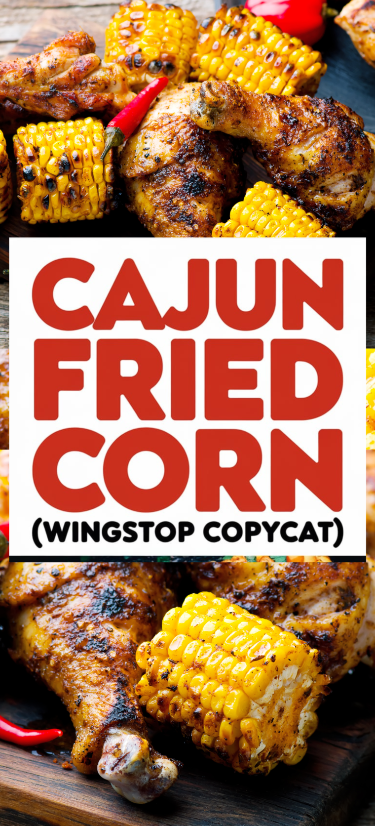 Wingstop's Cajun fried corn is a fan-favorite side, and this copycat recipe is quick, easy, and delivers that same delicious flavor you love from the restaurant!