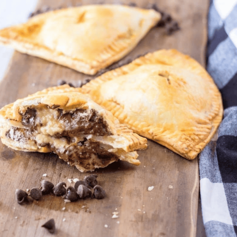 Air Fryer Mini Chocolate Chip Cookie Pies