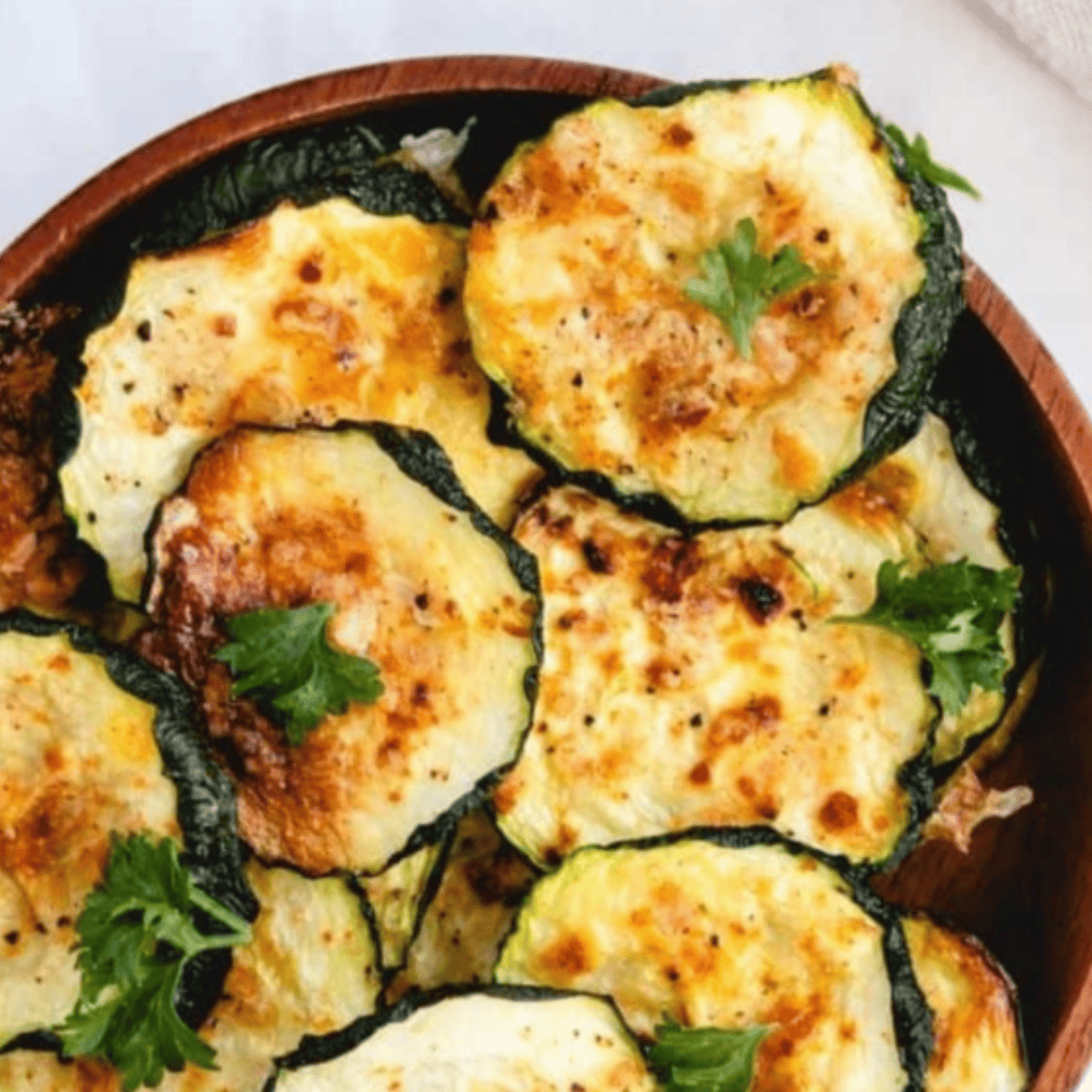 Easy Air Fryer Cool Ranch Zucchini Chips