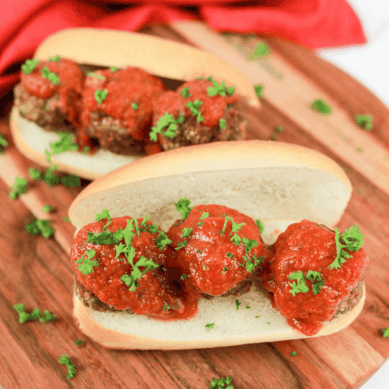 Air fryer Trader Joe’s chicken meatballs crispy and juicy