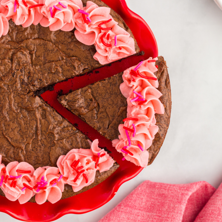 Air Fryer Brownie Pizza