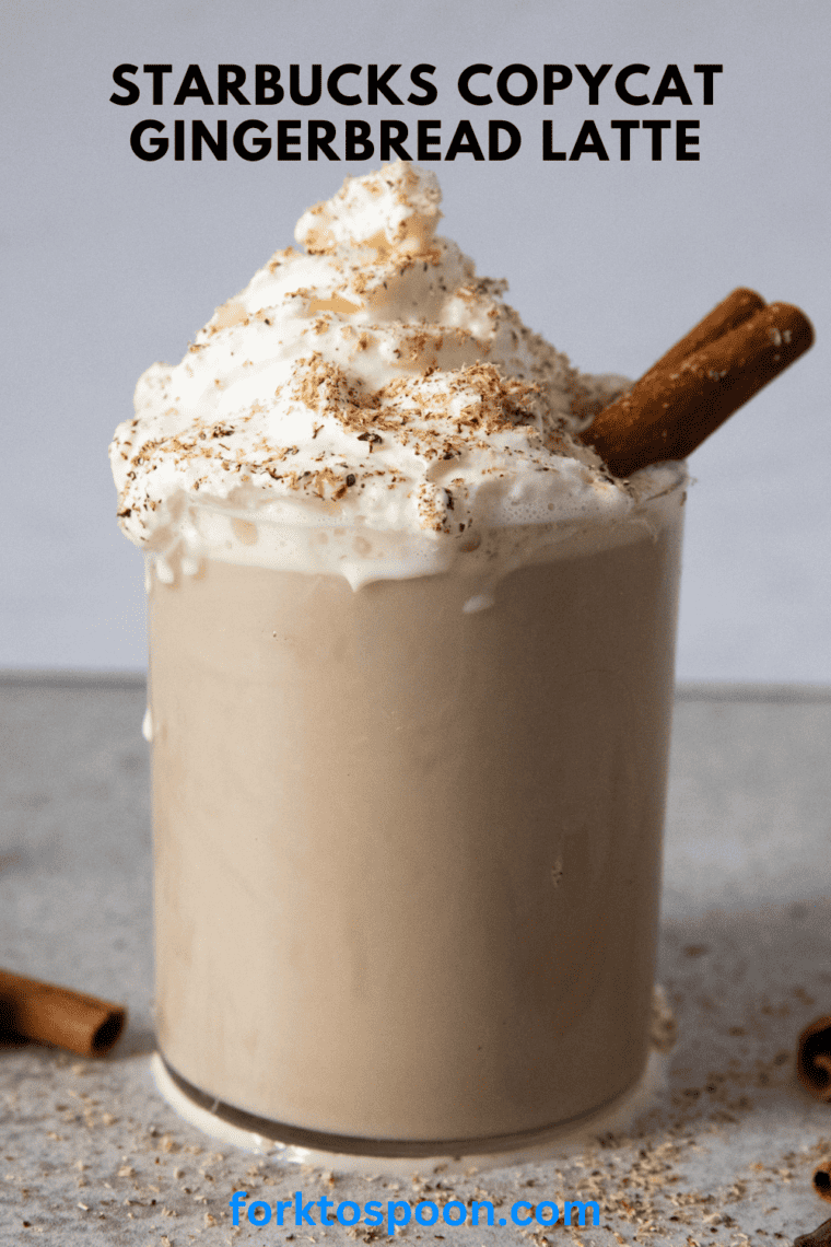 Starbucks Copycat Gingerbread Latte!